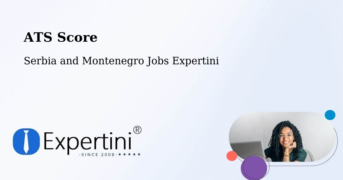 Resume ATS Score & Job Description Match Tool – Saint Thomas - Serbia and Montenegro Jobs Expertini